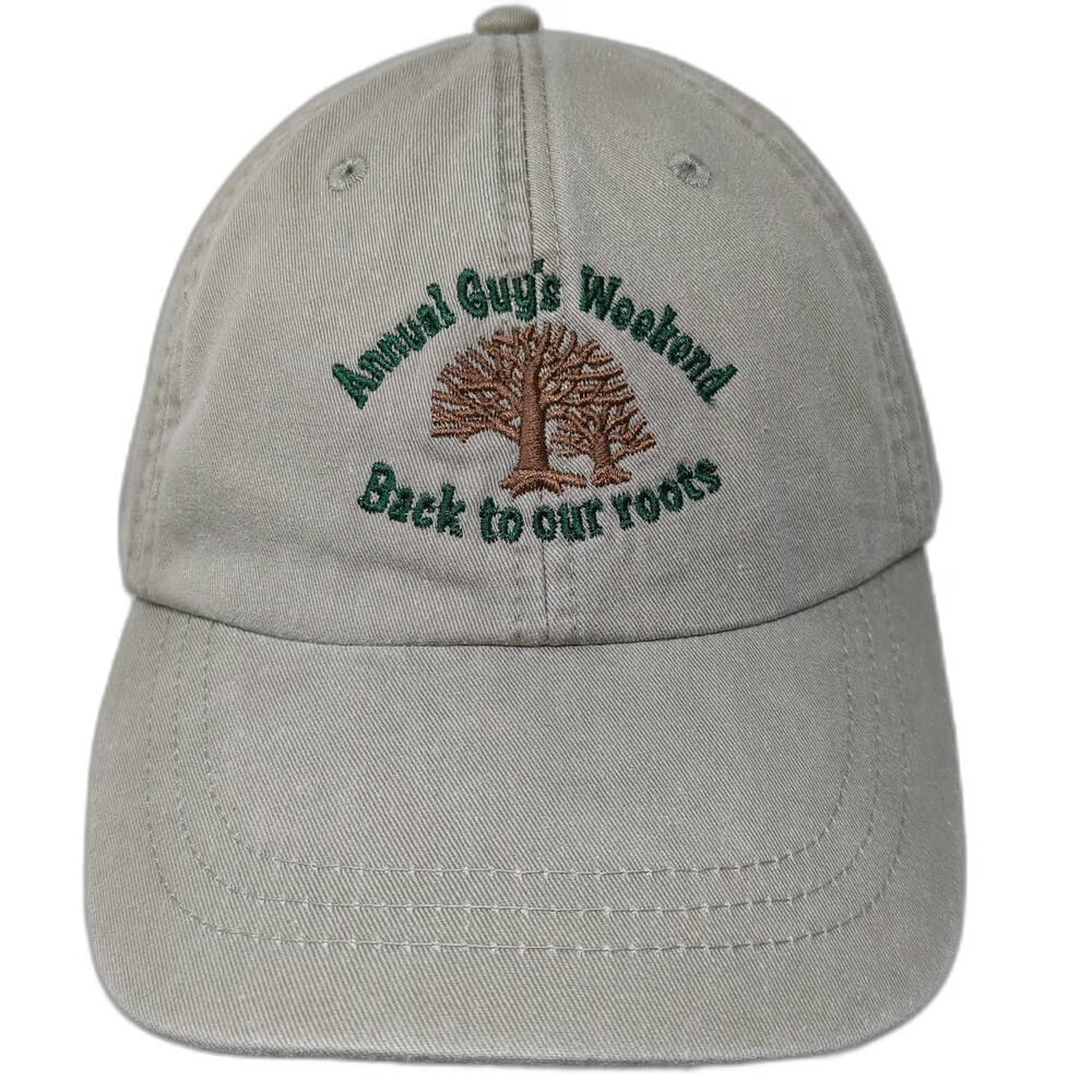 Adams Baseball Cap Green One Size Annual Weekend Back to Roots Tree Mesh Hat